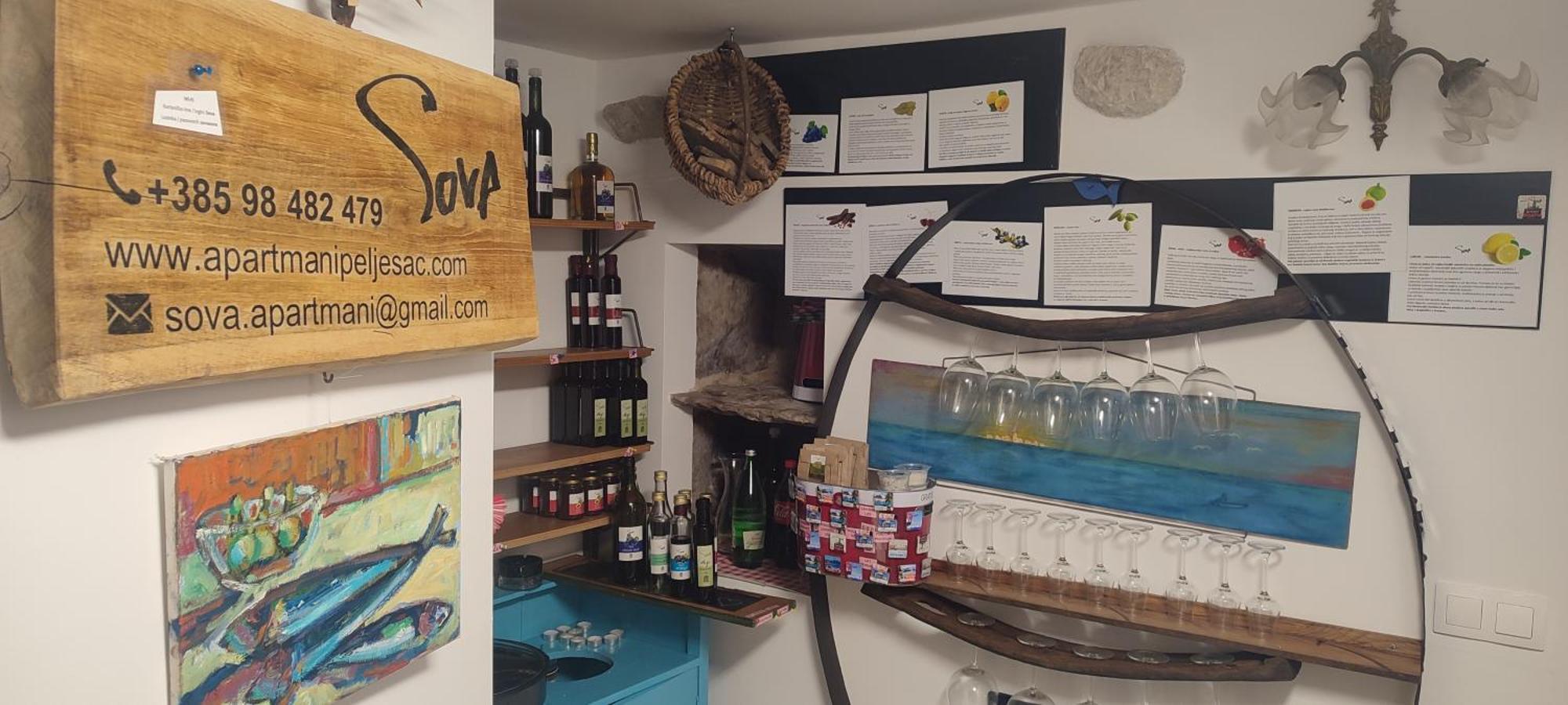 Apartmani Peljesac Sova Sreser Esterno foto